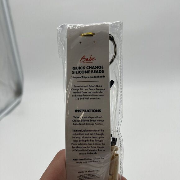 Babe Quick Change Extension Beads Vanilla - Picture 3 of 4